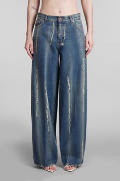 Jeans Bethany in Cotone Blu