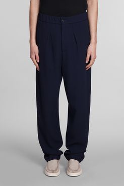 Pantalone  in Lana Blu