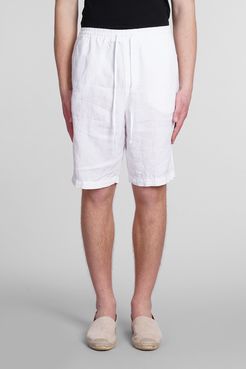 Shorts  in lino Bianco