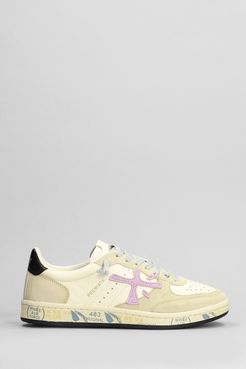 Sneakers Bskt Clay in pelle e camoscio Beige