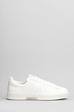 Sneakers Russell in Pelle Bianca