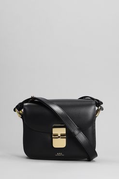 Borsa a spalla Grace mini in Pelle Nera