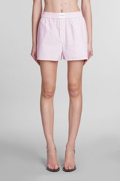 Shorts  in Cotone Rosa