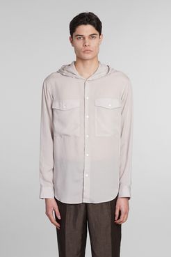 Camicia  in Lyocell Grigio