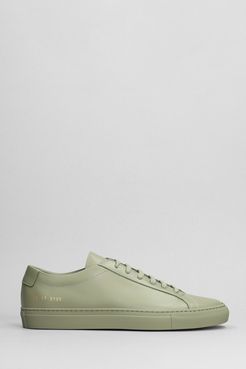 Sneakers Achilles low  in Pelle Verde