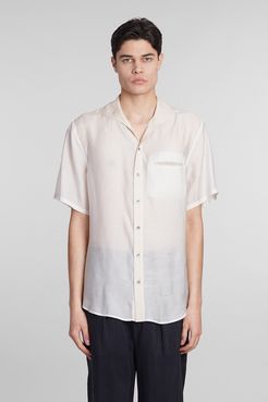 Camicia  in Lyocell Bianco