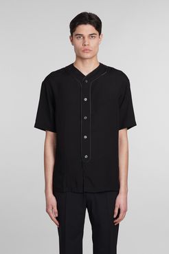 Camicia  in Lyocell Nero