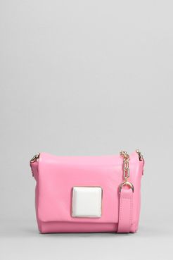 Borsa a spalla Lucy in Pelle Rosa