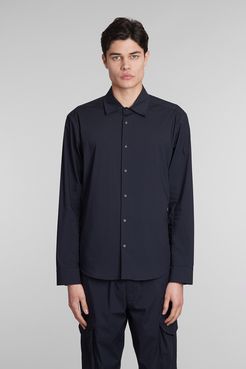 Camicia Camicia Arch in Cotone Blu