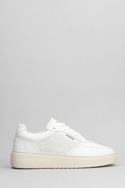 Sneakers  in Pelle Bianca