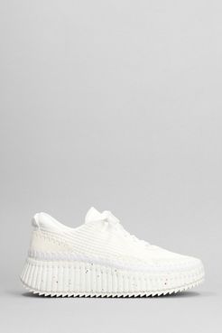 Sneakers Nama in Cotone Bianco