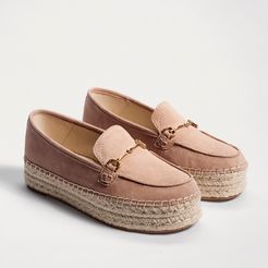 Corrin Platform Espadrille Toasted Almond Suede