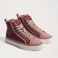 Elba High Top Lace Up Sneaker Cameo Pink