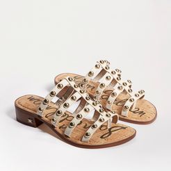 Juniper Gladiator Slide Sandal Modern Ivory