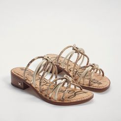 Jazzie Strappy Slide Sandal Wheat Multi