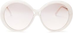 Oval Sunglasses Natural