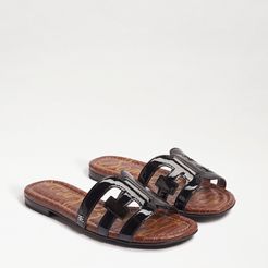 Bay Slide Sandal Black Patent