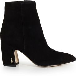 Hilty Ankle Bootie Black Suede