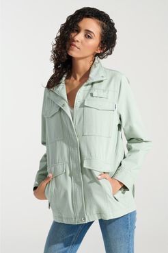 Safari Cotton Jacket Green