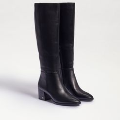 Kerby Knee High Boot Black Leather