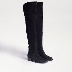 Howie Over The Knee Boot Black Suede