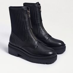 Winniford Lug Sole Chelsea Boot Black Leather