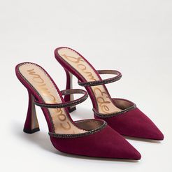 Aspen Mule Pump Berry Suede