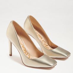 Beth Square Toe Heel Molten Gold