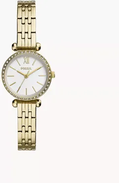 Tillie Mini Three-Hand Gold-Tone Stainless Steel Watch jewelry