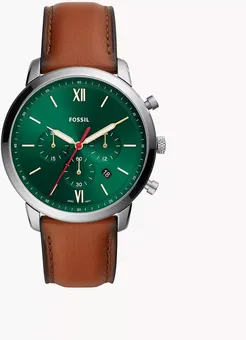 Neutra Chronograph Luggage Leather Watch
