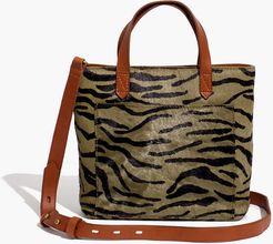 The Small Transport Crossbody in Leopard Calf Hair