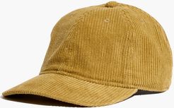 Baseball Cap in Corduroy