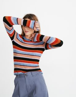 Colette Sweater in Multi-Stripe