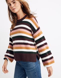 Striped Payton Pullover Sweater in Coziest Yarn