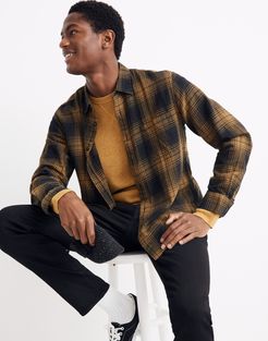 Brushed Twill Shirt in Braybrook Plaid