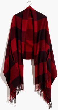 Buffalo Check Cape Scarf