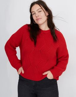 Everett Rib-Play Pullover Sweater