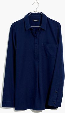 Flannel Classic Ex-Boyfriend Button-Back Shirt