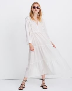 Tiered Cover-Up Caftan Dress