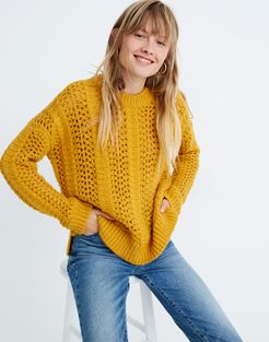 Windemere Pointelle Pullover Sweater