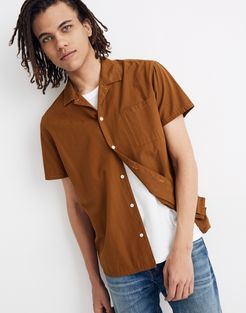 Easy Camp Shirt in Textured Stripe