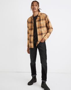 Brushed Cotton Easy Camp Shirt in Oxley Plaid