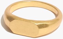 Slim Signet Ring