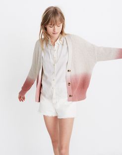 Dip-Dye Courtland Cardigan Sweater