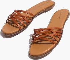 The Tracie Crisscross Slide Sandal