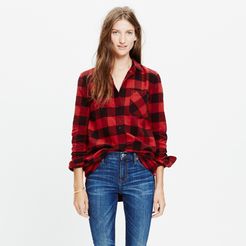 Flannel Ex-Boyfriend Shirt in Buffalo Check