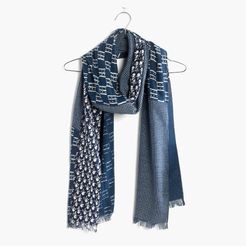 Indigo-Patch Scarf