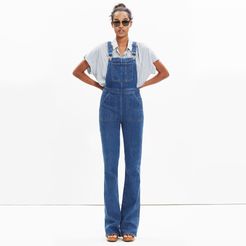 Flea Market Flare Overalls in Rita Wash