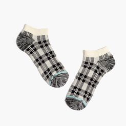 Plaid Anklet Socks