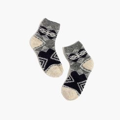 Diamond Carpet Ankle Socks